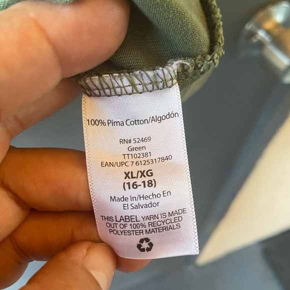 Time and tru pink & green tee - Picture 5 of 8